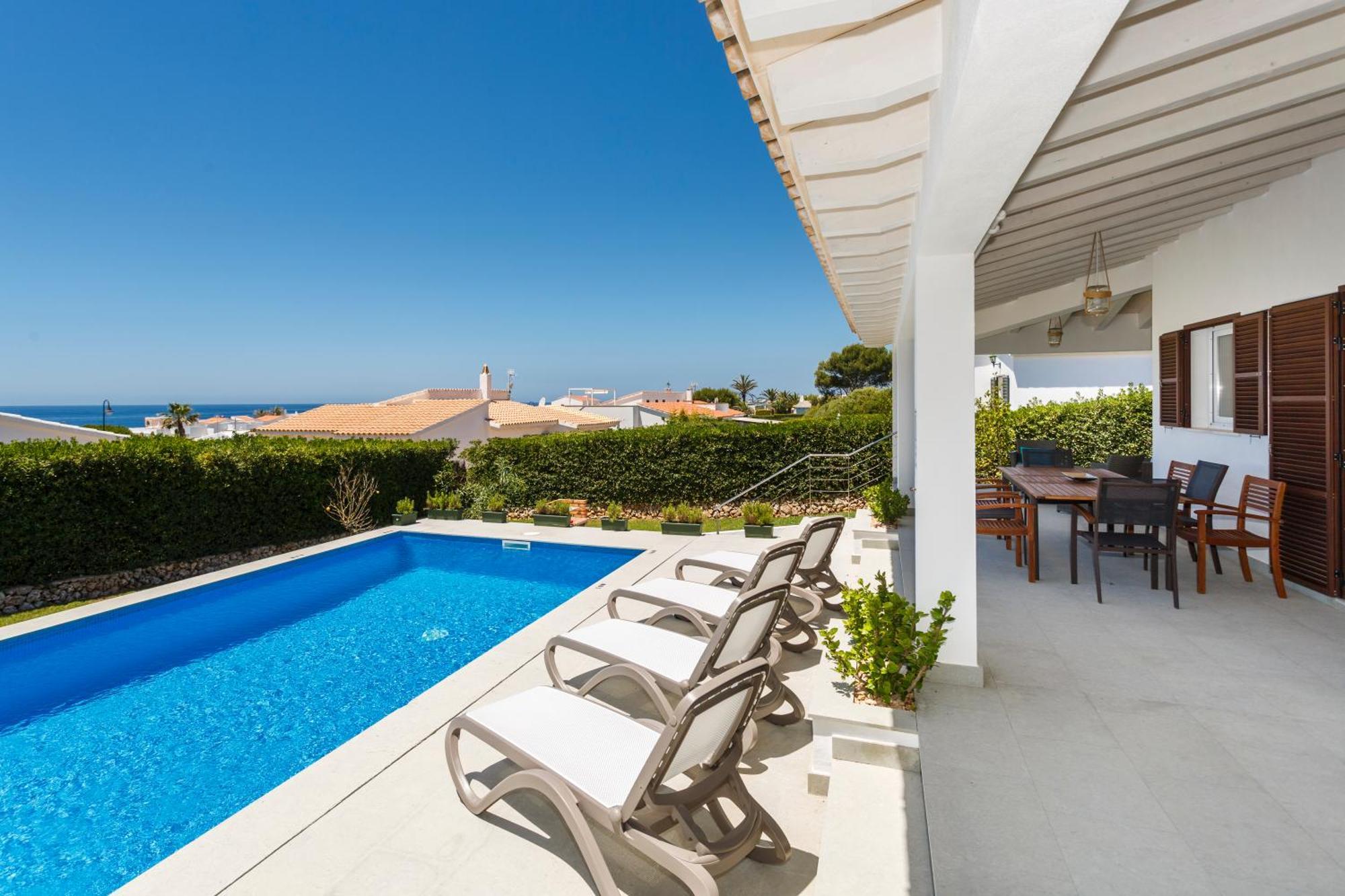 Bini Sole - Villa De Lujo Con Piscina En Menorca Binibeca Exterior foto